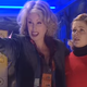 An exuberant Joanna Lumley and Julia Sawalha as the Doctor and Emma.
